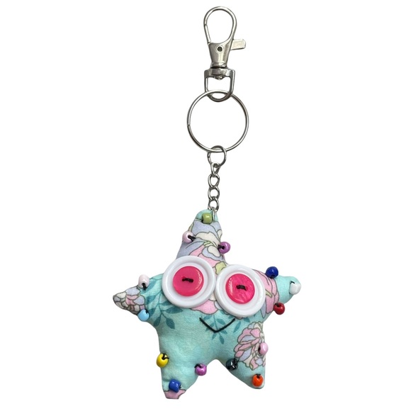 Handmade Shooting Star Keychain Purse Charm - Picture 6 of 7